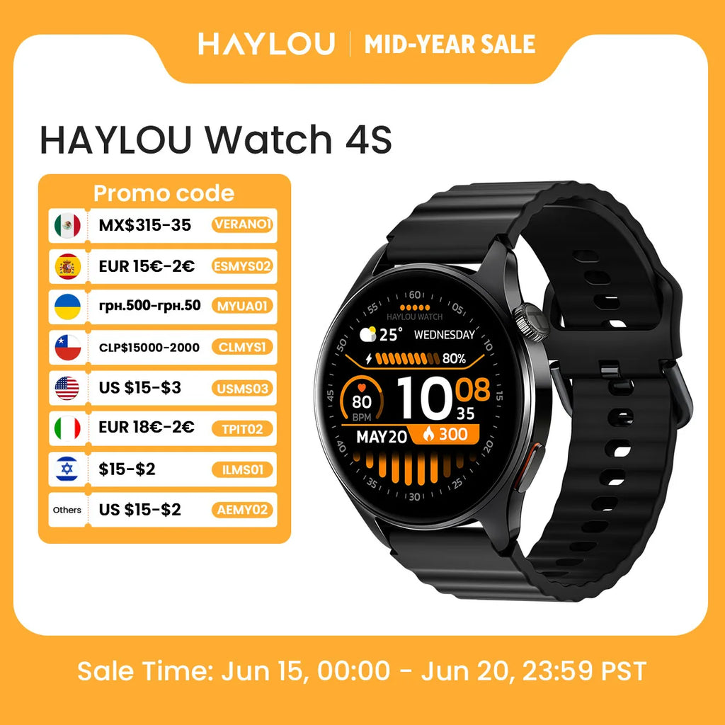 Smartwatch HAYLOU 4S