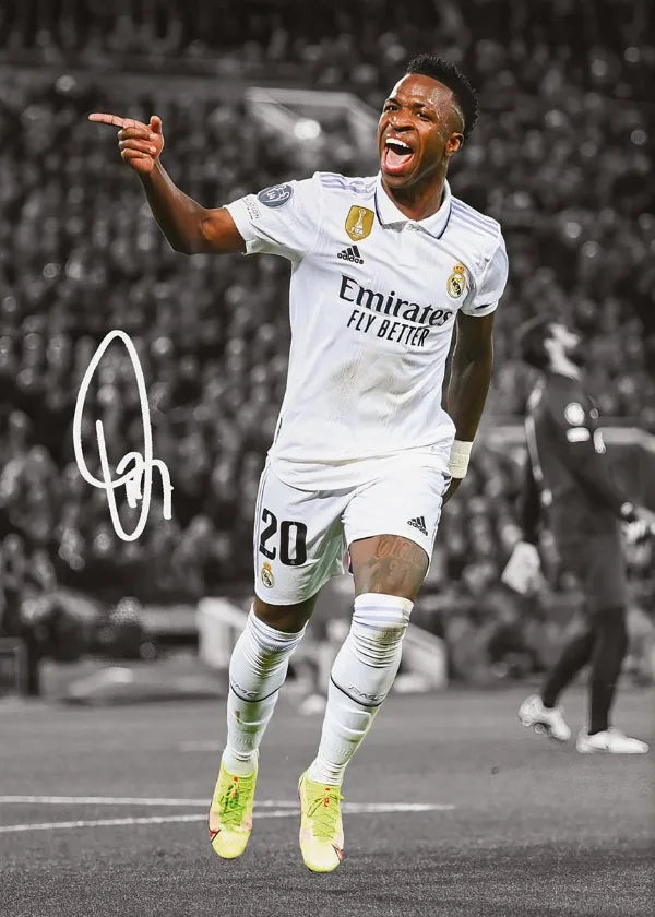 Quadros em Tela de Estrelas de Futebol | Decoração e Arte de Parede Premium