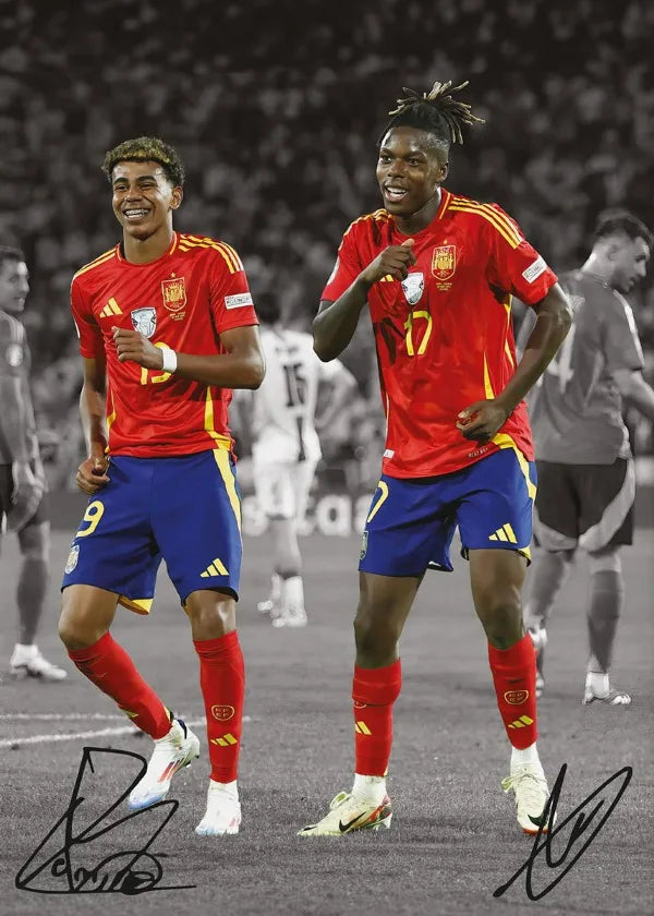 Quadros em Tela de Estrelas de Futebol | Decoração e Arte de Parede Premium