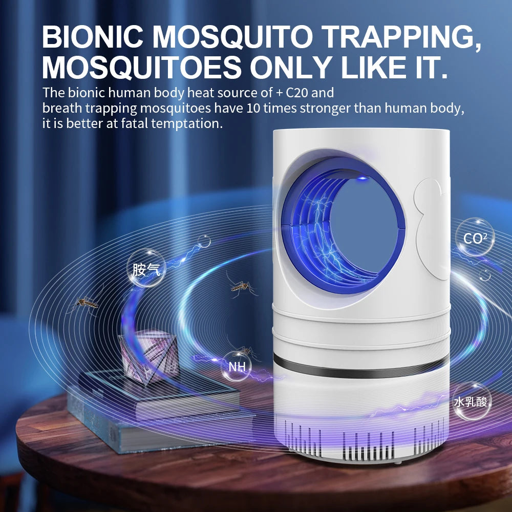 Lâmpada Repelente de Mosquitos e Insetos LED